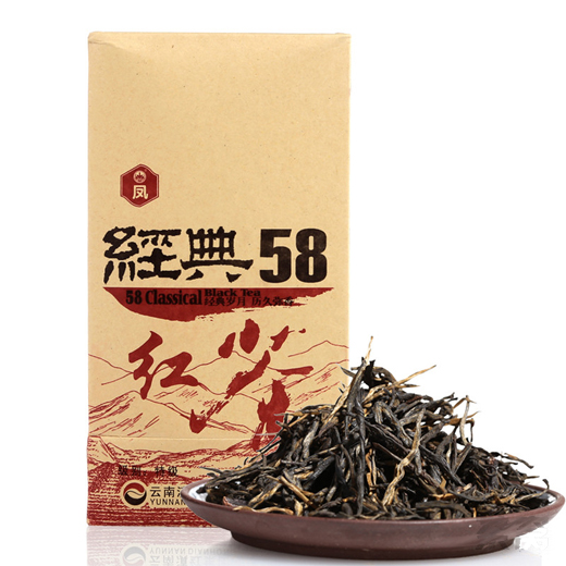 四大红茶之云南滇红 凤牌滇红功夫红茶380g/袋